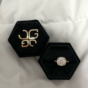 vivamacity diamond princess ring